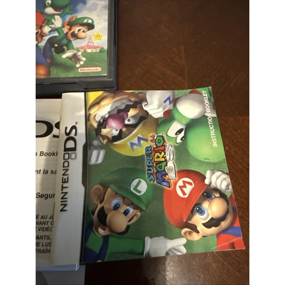 Super Mario 64 DS - Case -inserts And Manual - No Game Nintendo DS, 2004